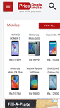 Mobile Screenshot of pricedealsindia.com